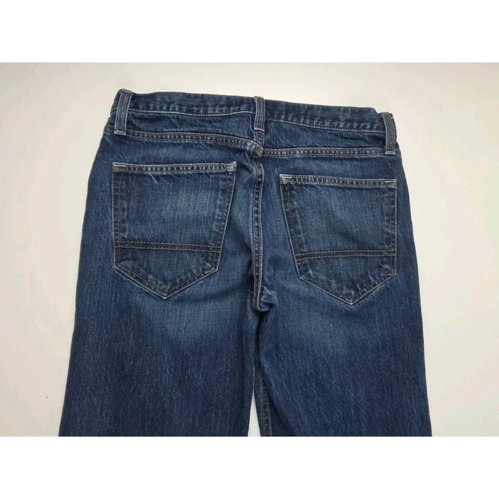 Arizona Vintage Men's Relaxed Straight Distressed 100% Cotton Blue Jeans 30 x 30